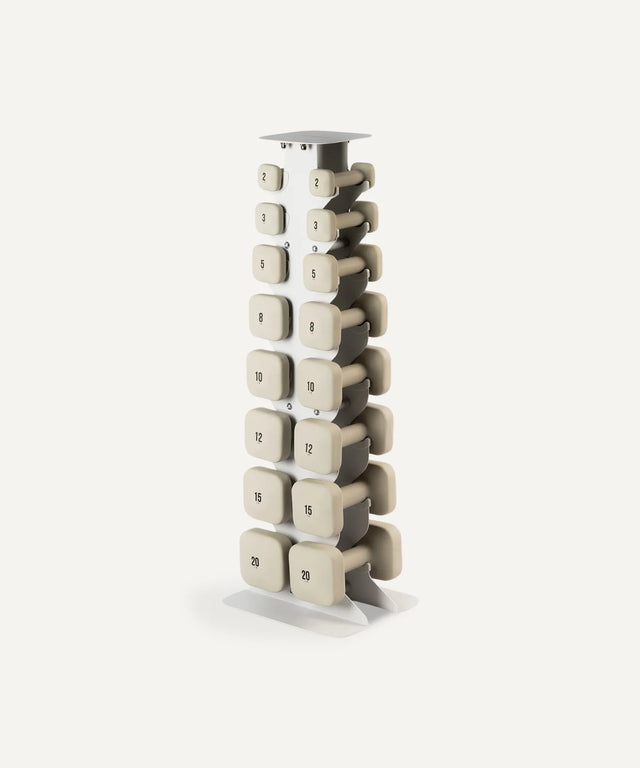 Dumbbell Set with Rack - Full Set