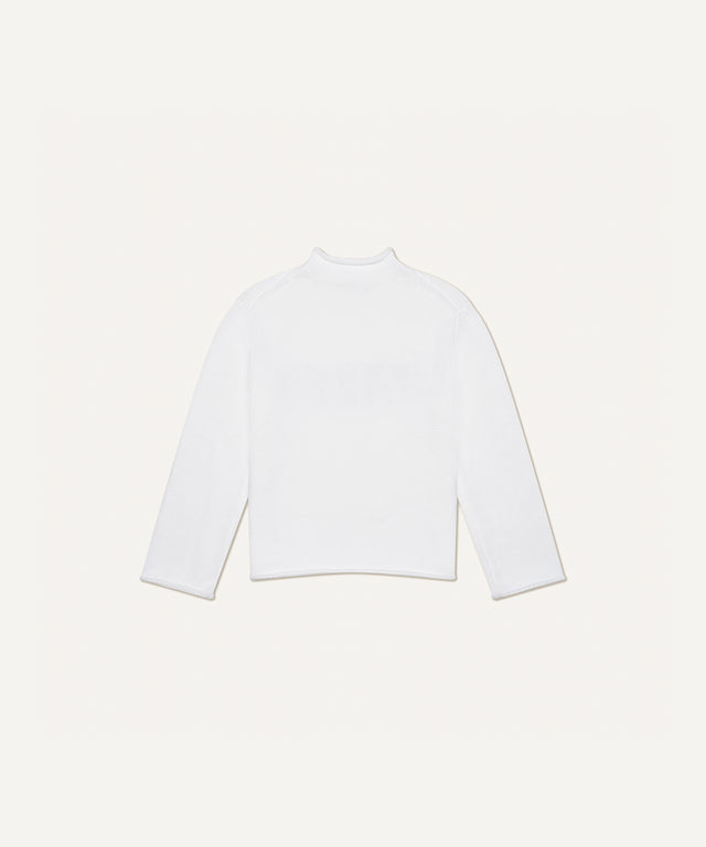 Cozy Sweater in White