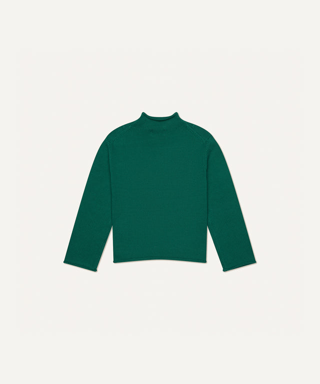 Cozy Sweater in Garden Green