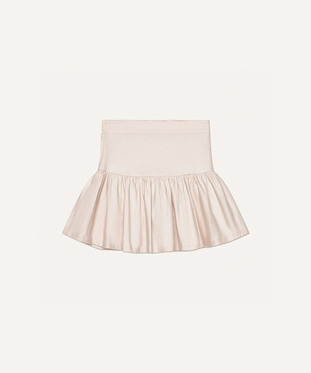 Stretch Twill Skirt in Khaki