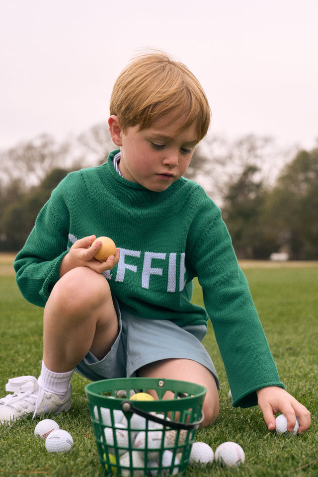 Cozy Sweater in Garden Green
