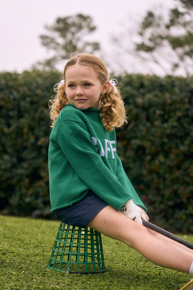 Cozy Sweater in Garden Green