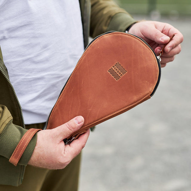 Leather Ping Pong Case