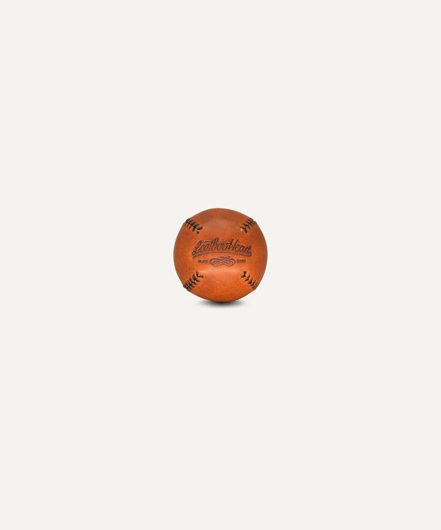 Teak Lemon Ball - Black Stitch