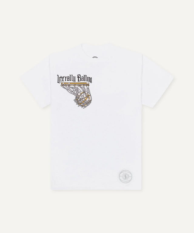 Crystal Swish T-Shirt - White