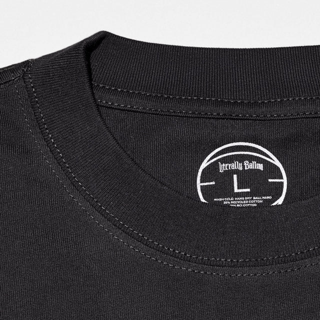 Crystal Swish T-shirt - Black
