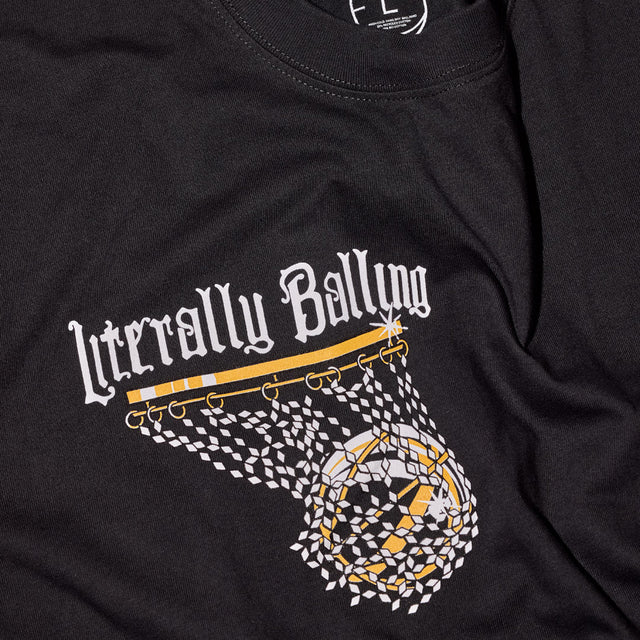 Crystal Swish T-shirt - Black