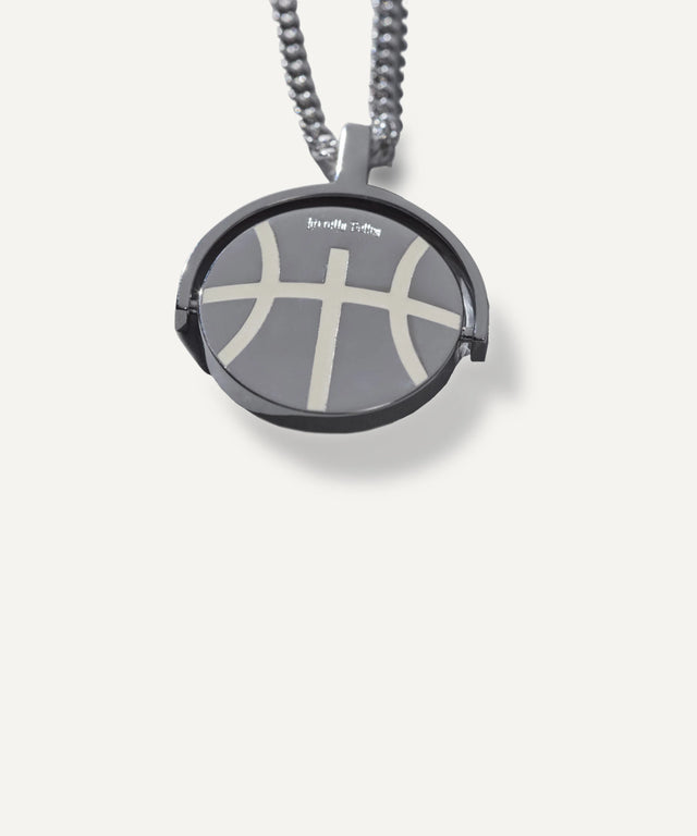 Reversible Seam Pendant - Silver
