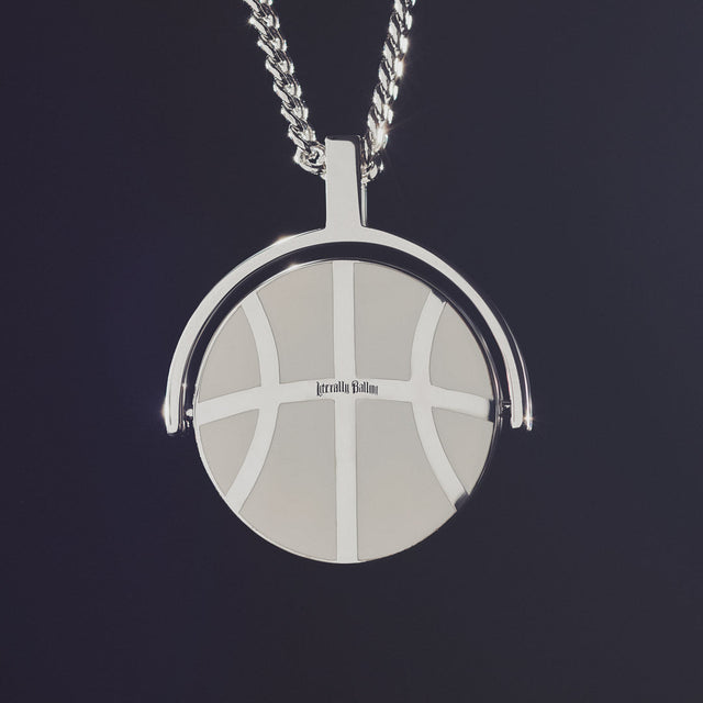 Reversible Seam Pendant - Silver