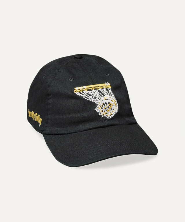 Crystal Swish Dad Hat - Black