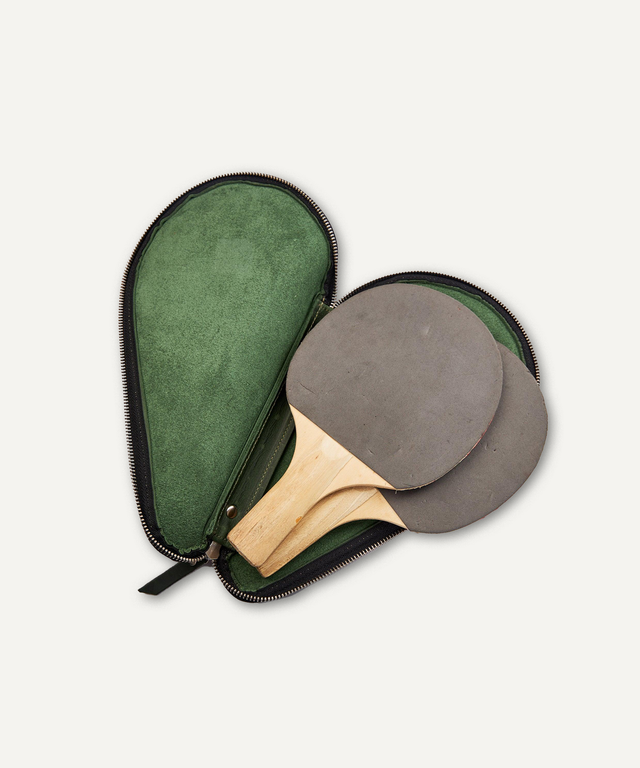 Leather Ping Pong Case