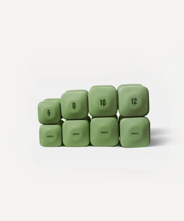 SafeGrip Dumbbells - Medium Set