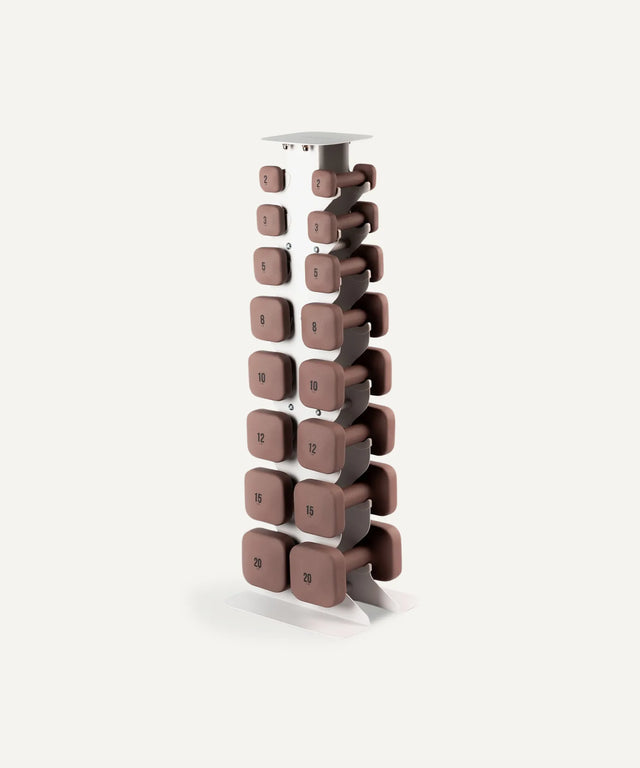 Dumbbell Set with Rack - Full Set