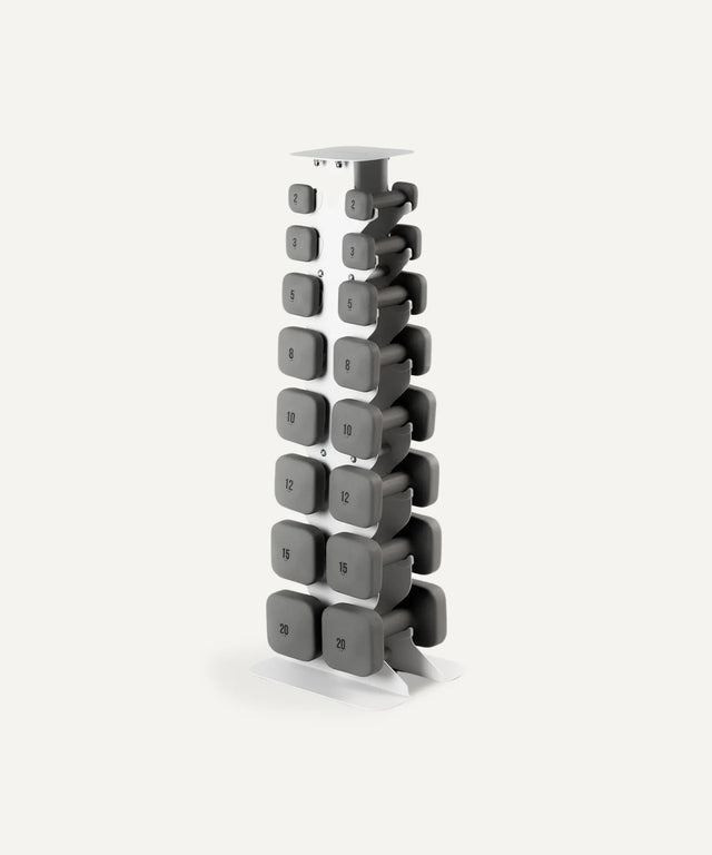 Dumbbell Set with Rack - Full Set