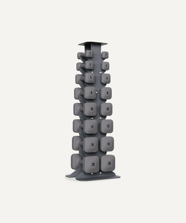 Dumbbell Set with Rack - Full Set