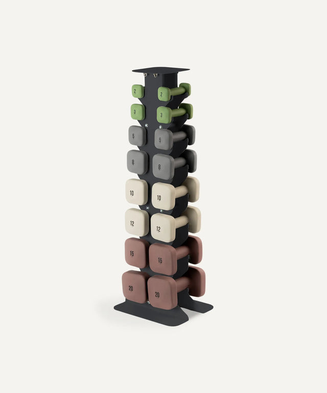 Dumbbell Set with Rack - Full Set