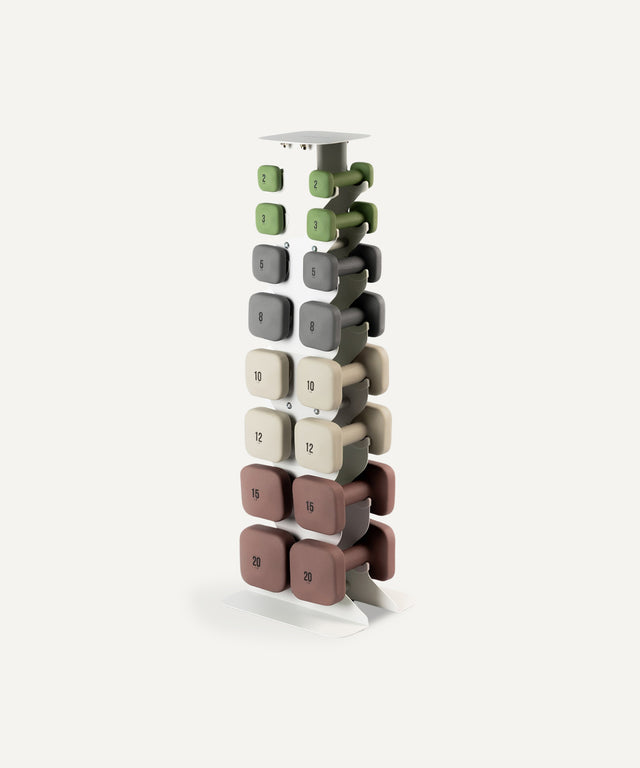 Dumbbell Set with Rack - Full Set
