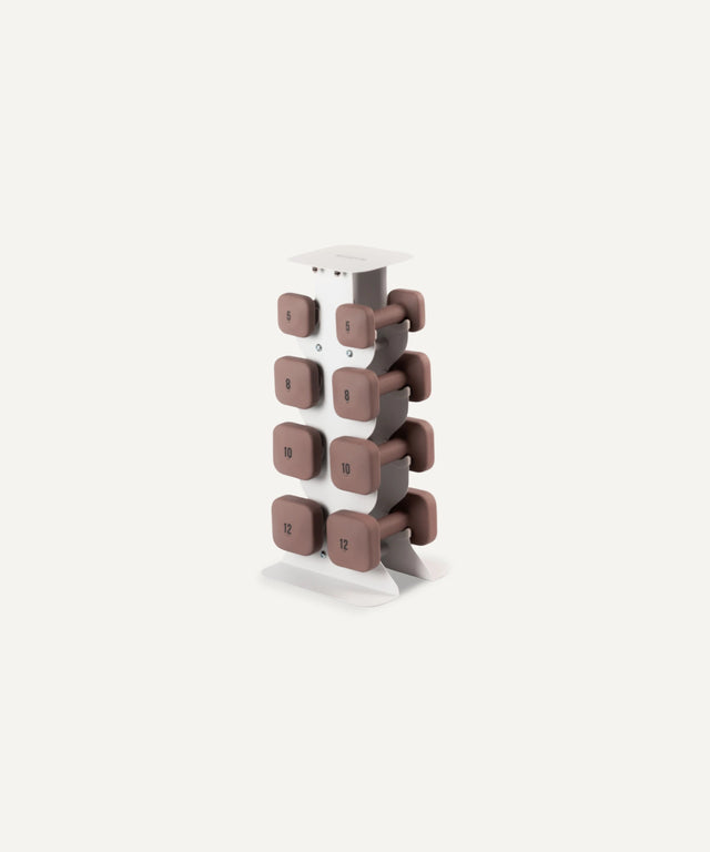 Dumbbell Set with Rack - Medium Set