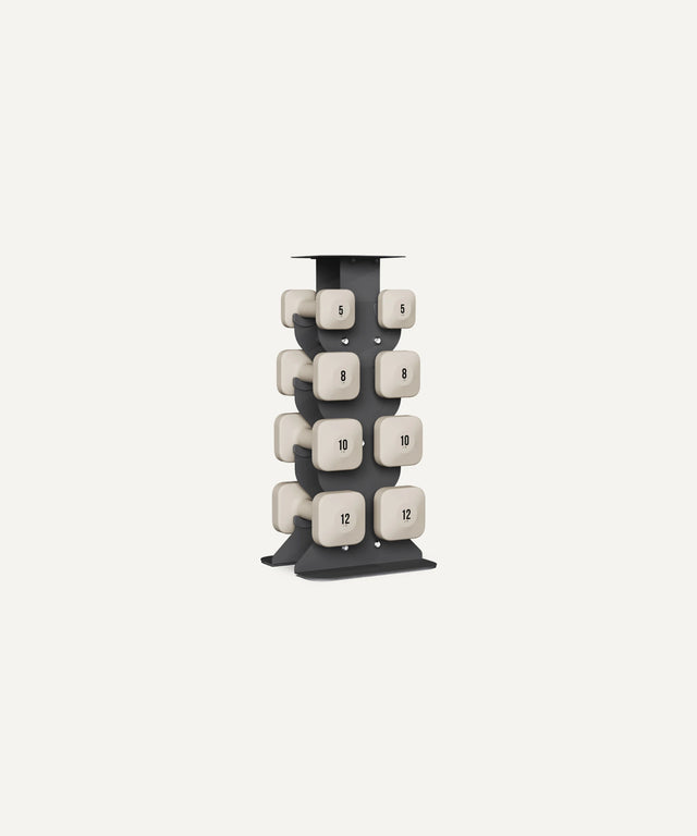 Dumbbell Set with Rack - Medium Set