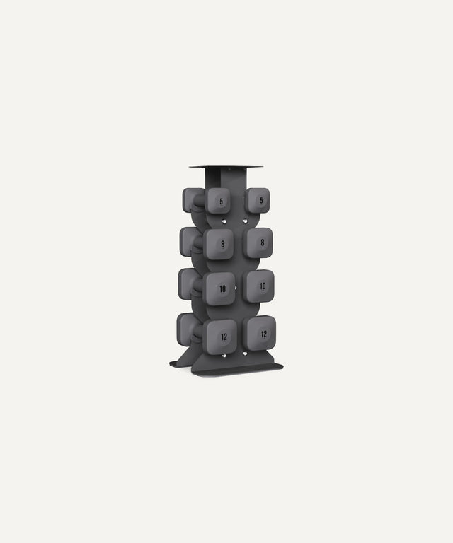 Dumbbell Set with Rack - Medium Set