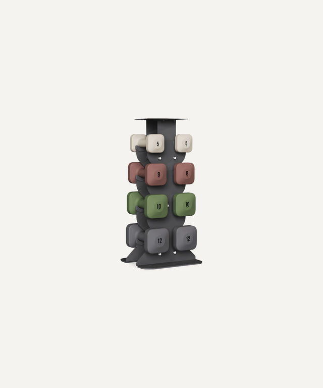 Dumbbell Set with Rack - Medium Set