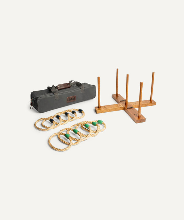 Acacia Wrangler Ring Toss Game - Huyck House Premium Sporting Goods