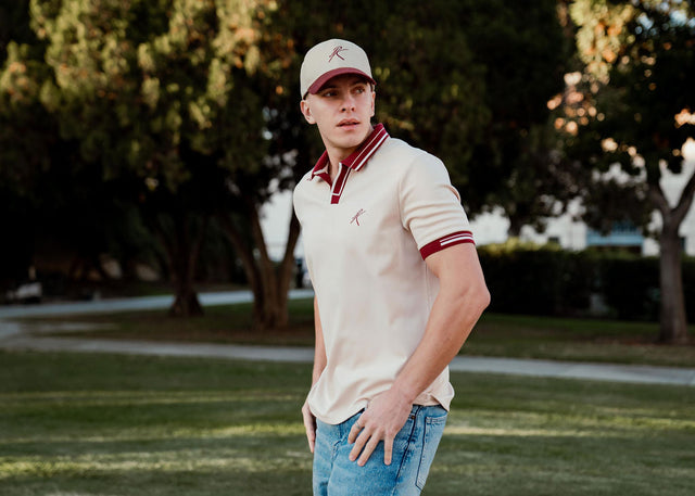 Woodstock Polo - Merlot Red - Huyck House Premium Sporting Goods