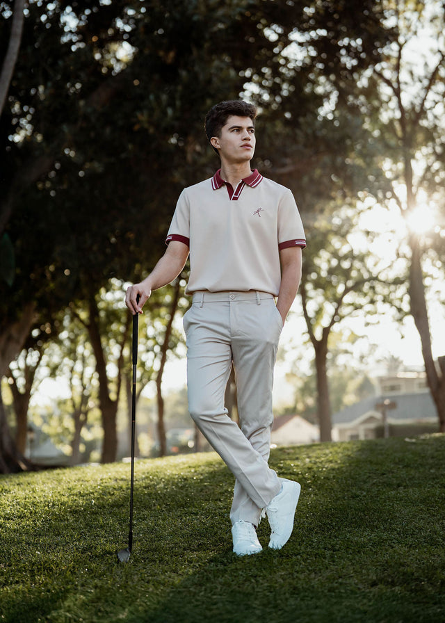 Woodstock Polo - Merlot Red - Huyck House Premium Sporting Goods