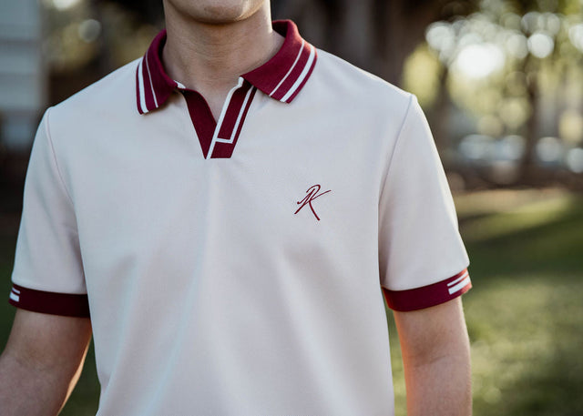 Woodstock Polo - Merlot Red - Huyck House Premium Sporting Goods