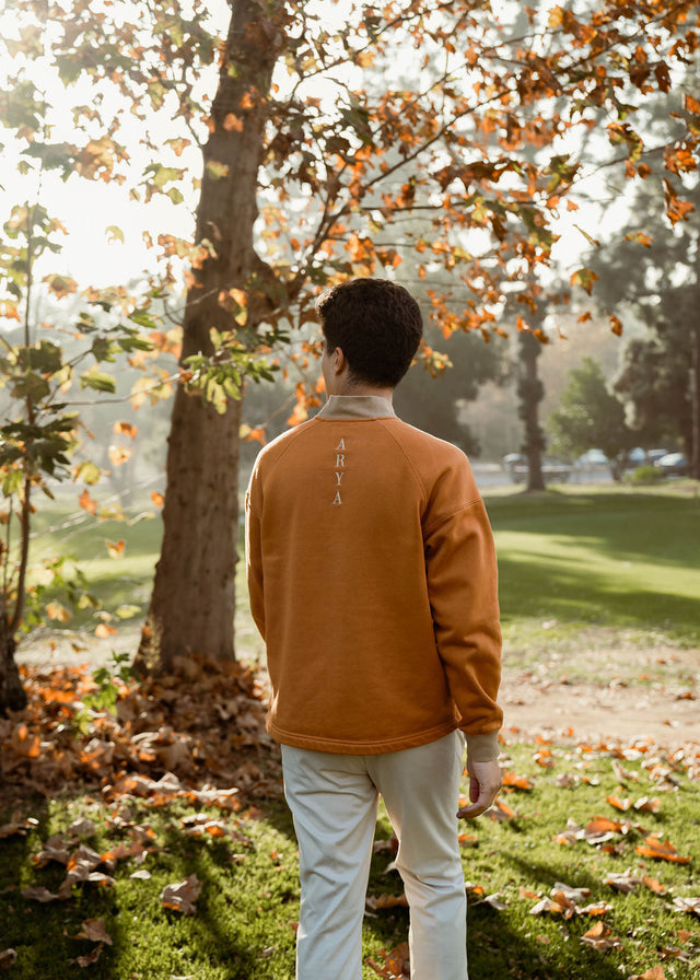 Burlington Sweater - Burnt Orange - Huyck House Premium Sporting Goods