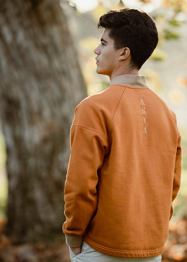 Burlington Sweater - Burnt Orange - Huyck House Premium Sporting Goods