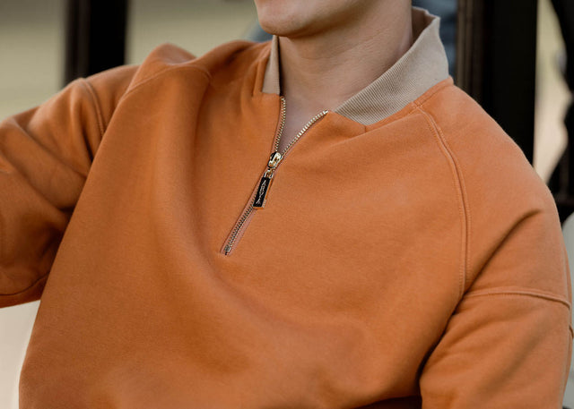 Burlington Sweater - Burnt Orange - Huyck House Premium Sporting Goods