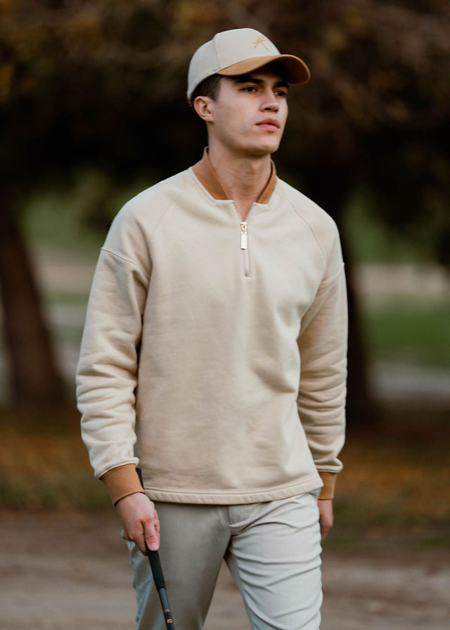 Burlington Sweater - Honey Brown - Huyck House Premium Sporting Goods