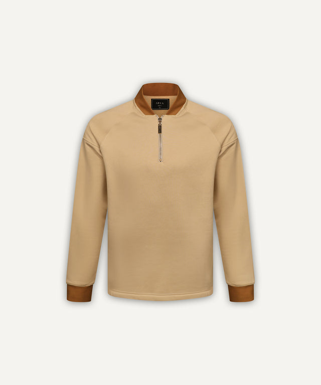 Burlington Sweater - Honey Brown - Huyck House Premium Sporting Goods