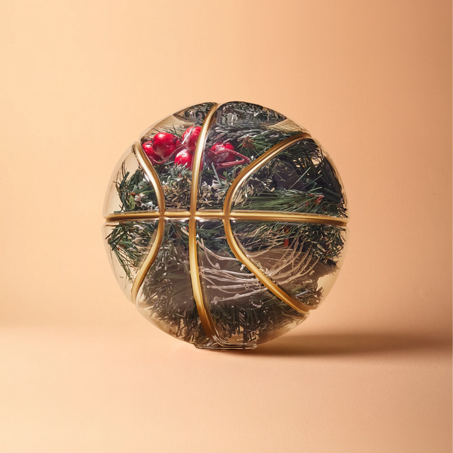 Crystal Christmas Vessel