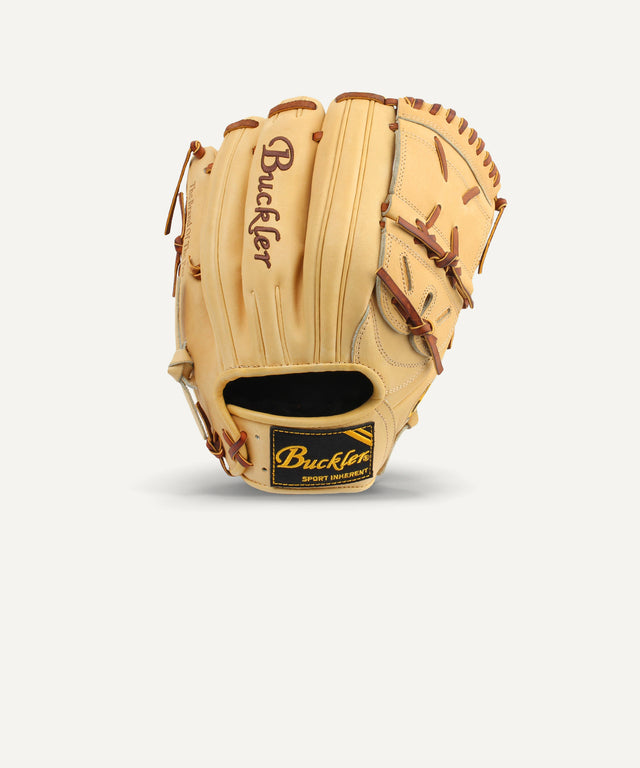 Fame Pro 12" Baseball Camel Pitcher's Glove Dual Welting - Huyck House Premium Sporting Goods