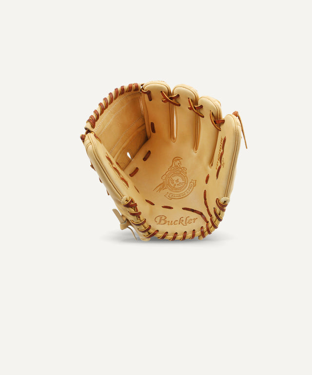 Fame Pro 12" Baseball Camel Pitcher's Glove Dual Welting - Huyck House Premium Sporting Goods