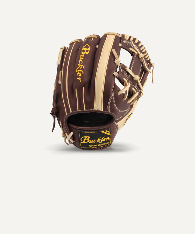 Phalanx 11.5" Baseball Dark Brown/Camel Infielder Glove Dual Welting - Huyck House Premium Sporting Goods