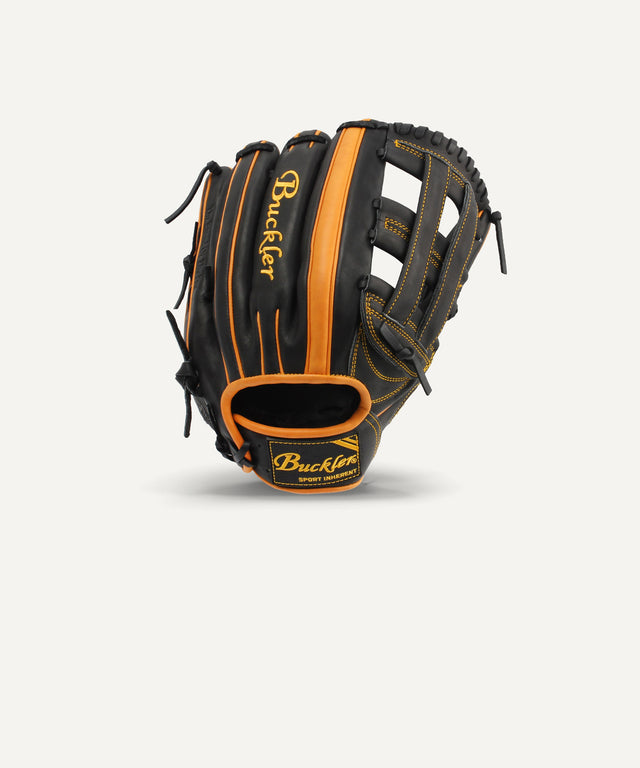Phalanx 12.75" Baseball Black/Harvest Outfielder Glove Dual Welting - Huyck House Premium Sporting Goods