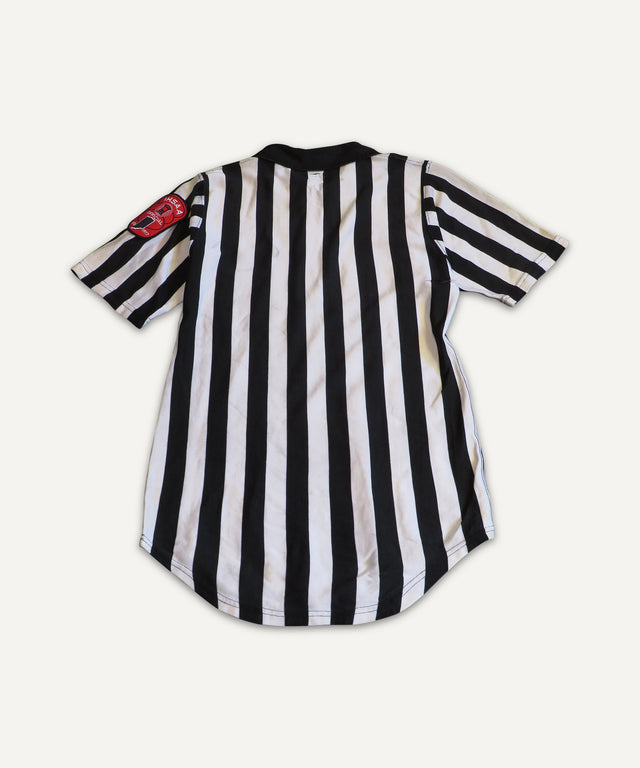 1970s Referee Striped Polo Jersey - Huyck House Premium Sporting Goods