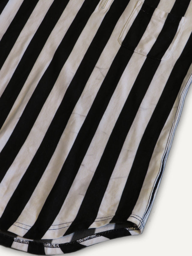 1970s Referee Striped Polo Jersey - Huyck House Premium Sporting Goods