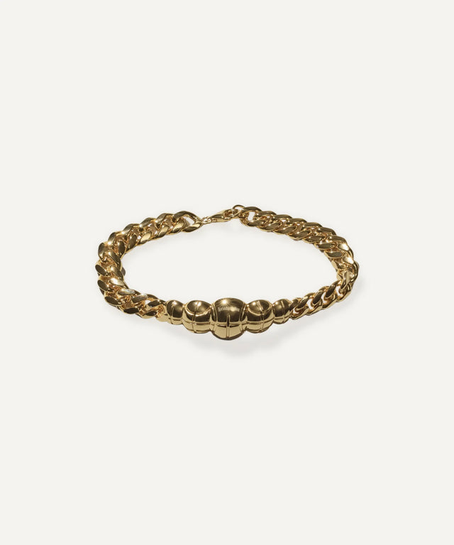Starting Five ID bracelet - Gold