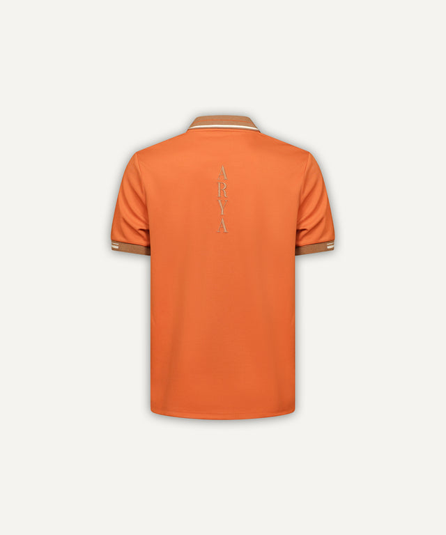 Woodstock Polo - Persimmon Orange - Huyck House Premium Sporting Goods