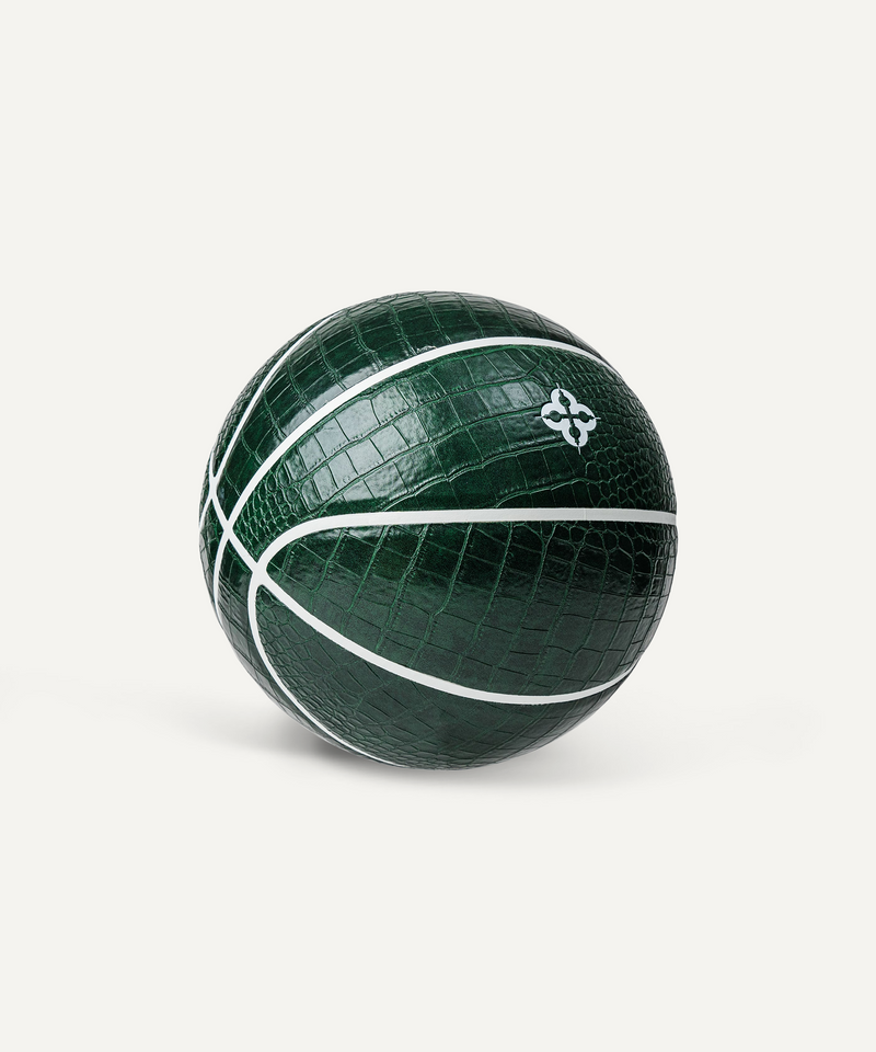Comrade Berlin artistic basketball mens kids collectibles decorative basketball with textured dark green surface