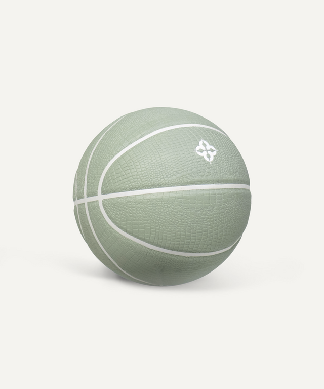 Comrade Berlin artistic basketball for mens kids collectibles decorative basketball in muted green