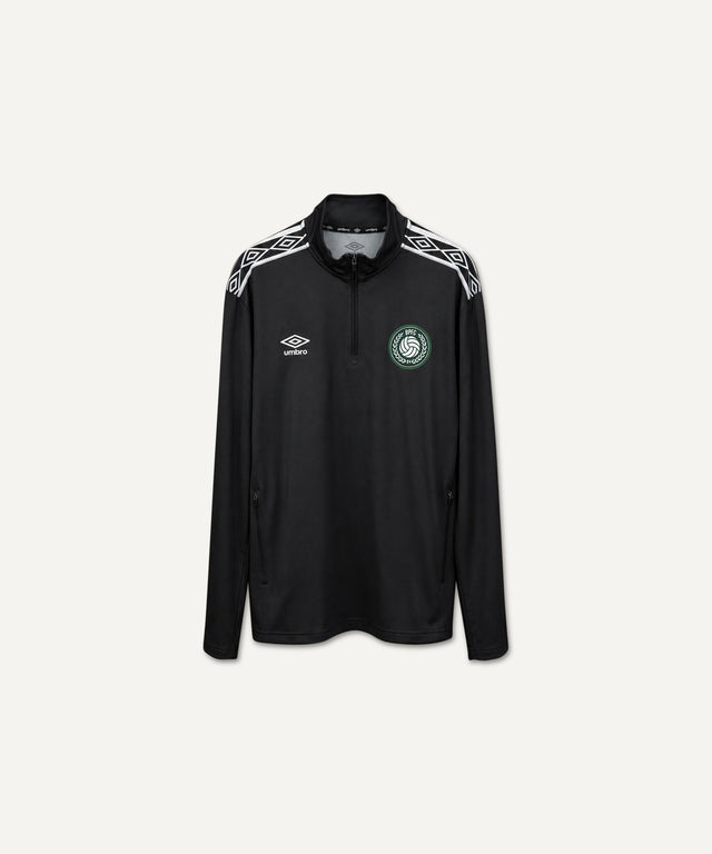 Double Knit Jacquard 1/4 Zip