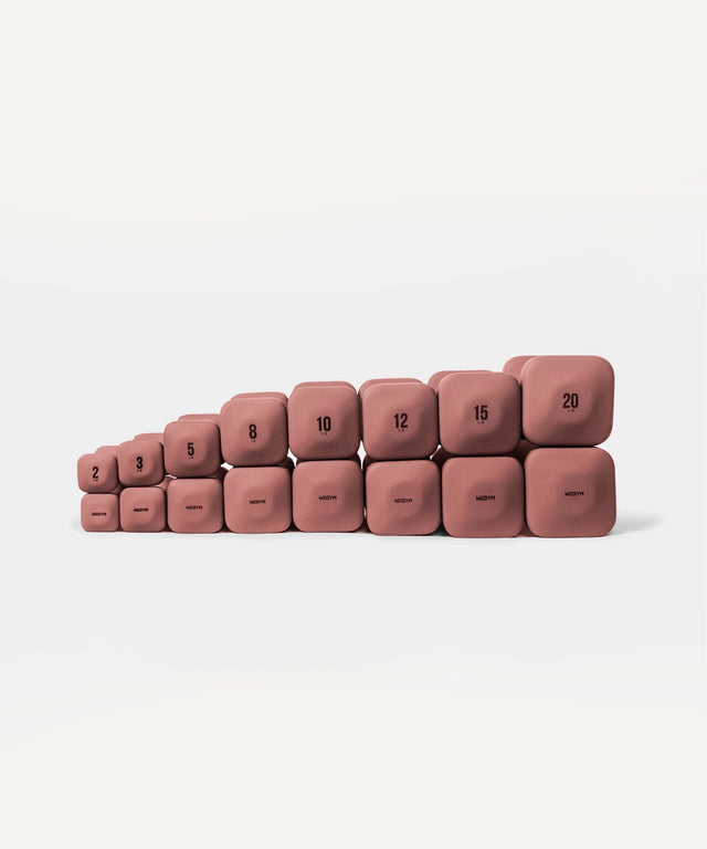 SafeGrip Dumbbells - Rose
