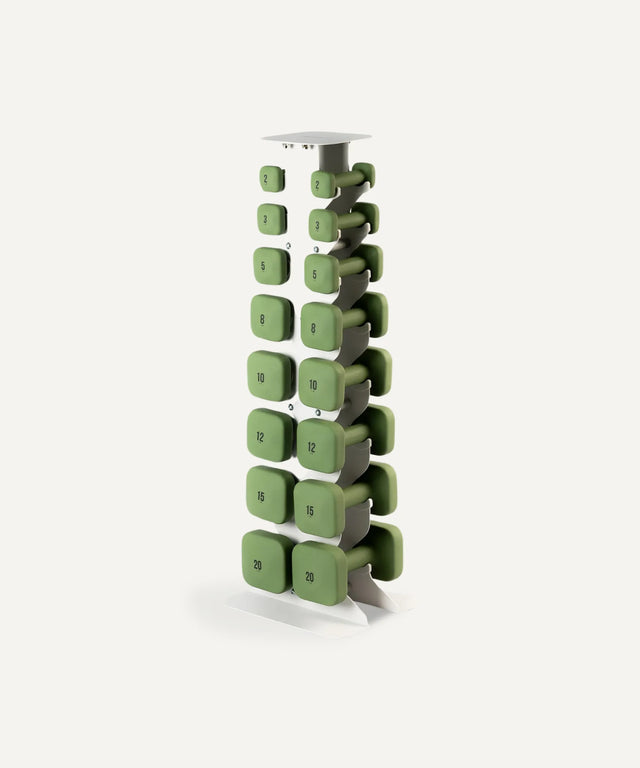 Dumbbell Set with Rack - Full Set