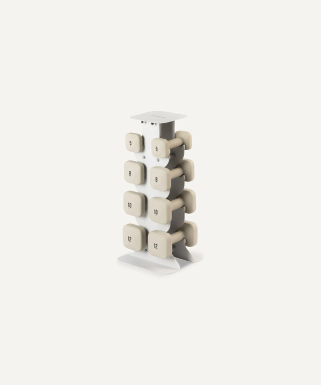 Dumbbell Set with Rack - Medium Set