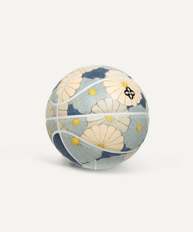 Comrade Berlin artistic basketball featuring floral design for mens kids collectibles decorative basketball